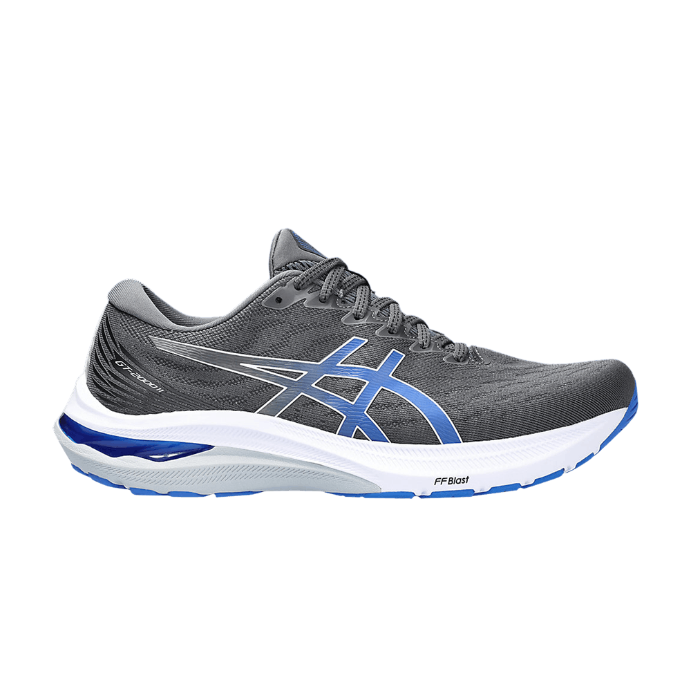 Men's Asics GT-2000 11, Carrier Grey/Illusion Blue, 8 D Medium