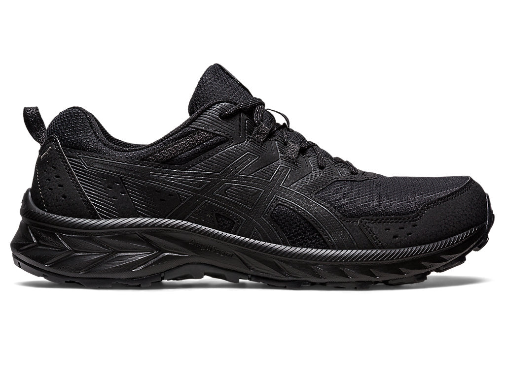 Men's Asics Gel-Venture 9, Black/Black, 10.5 D Medium