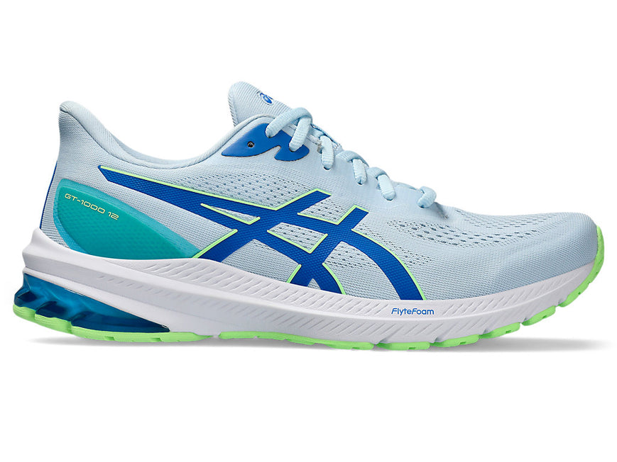 Men's Asics GT-1000 12, Lite-Show/Sea Glass, 11 D Medium