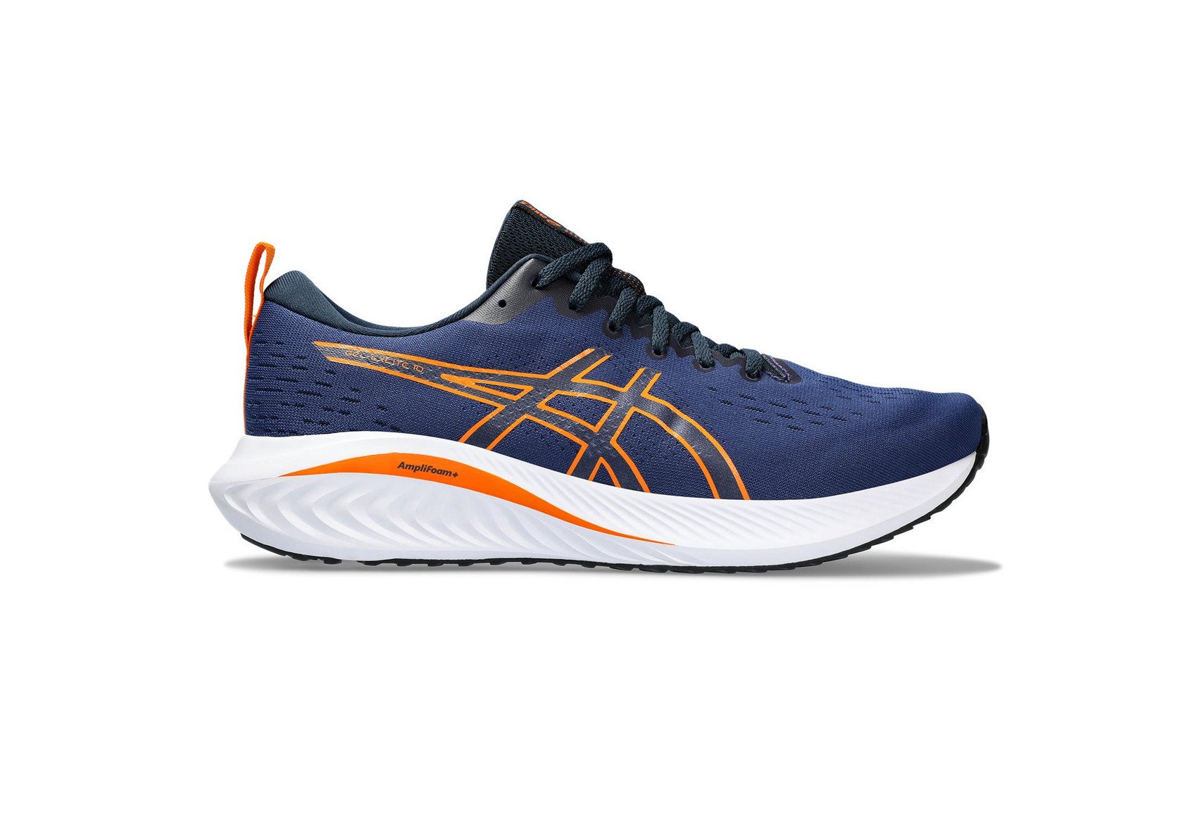 Men's Asics Gel-Excite 10, White/Orange Pop, 13 D Medium