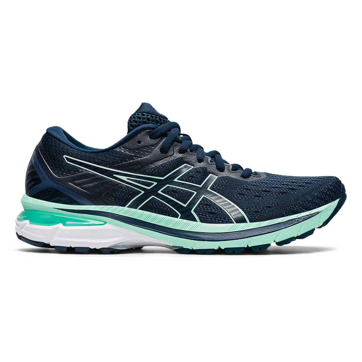 Women's Asics GT-2000 9, French Blue/Fresh Ice, 5.5 B Medium