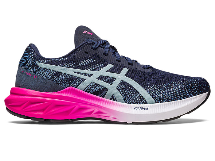 Women's Asics Dynablast 3, Midnight/Light Steel, 6.5 B Medium