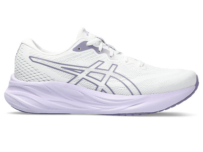 Women's Asics Gel-Pulse 15, White/Ash Rock, 9.5 B Medium