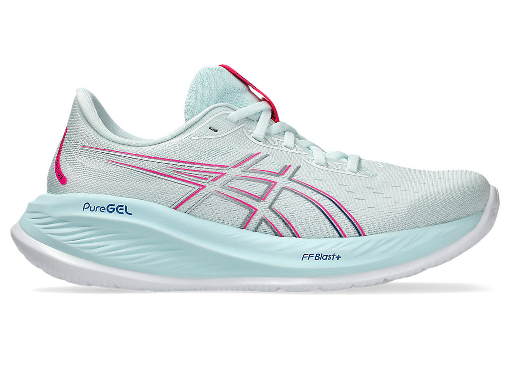 Women's Asics GEL-Cumulus 26, Soothing Sea/Blue Expanse, 8.5 D Wide