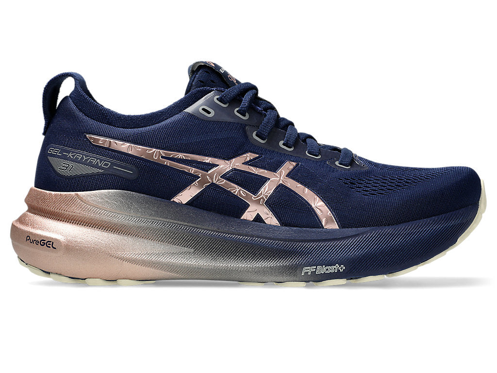 Women's Asics Gel-Kayano 31, Blue Expanse/Rose Gold, 7 B Medium