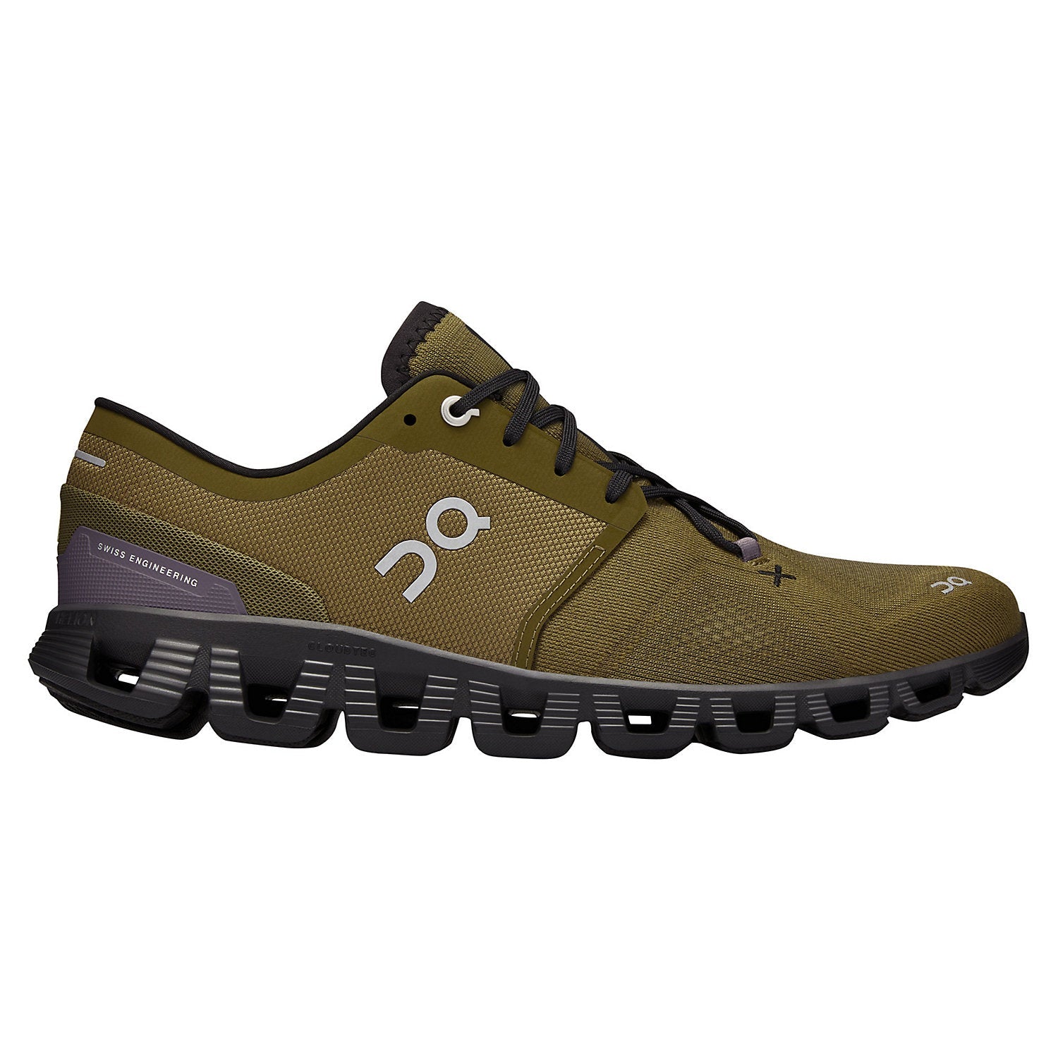 Men's On Cloud X 3, Hunter/Black, 9 D Medium