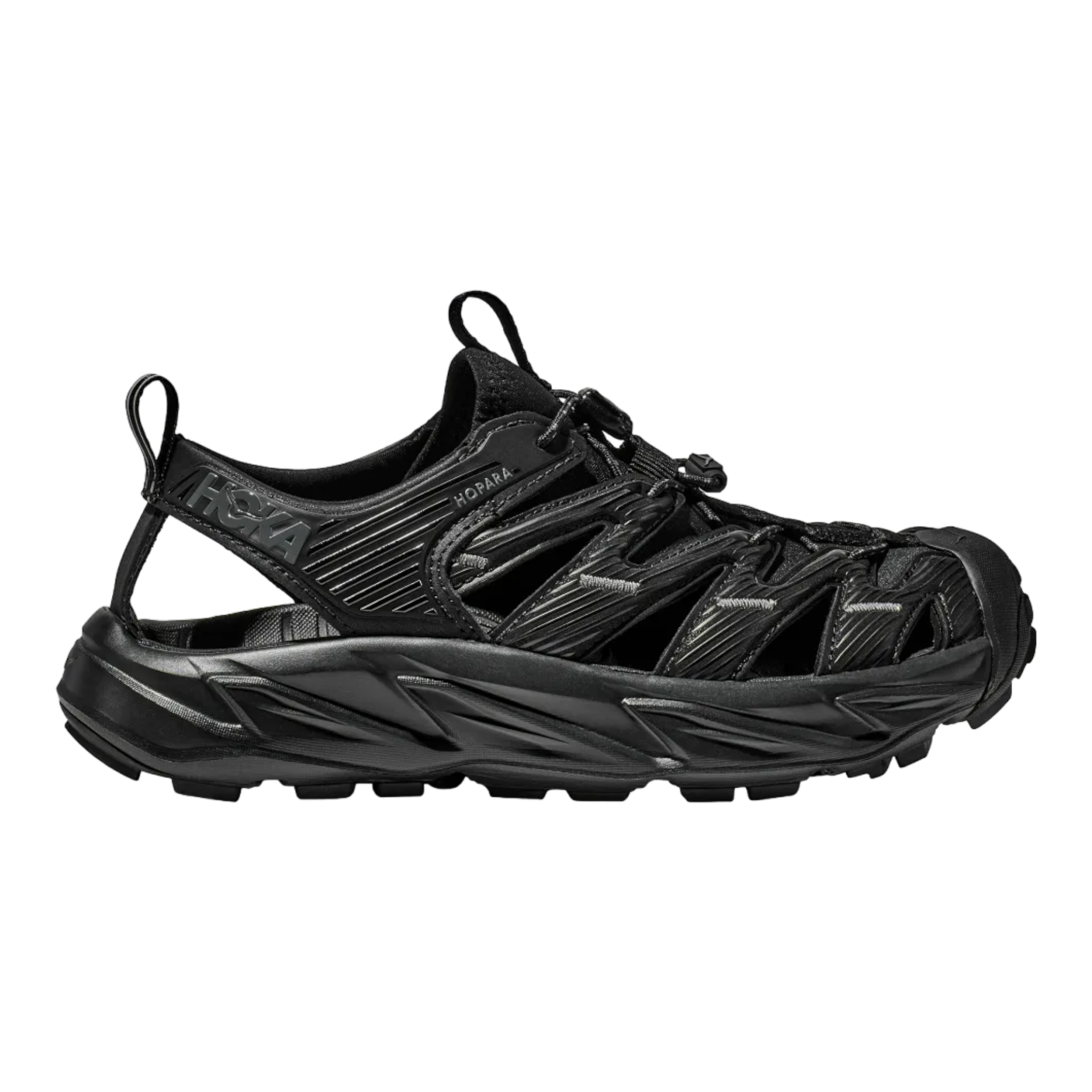 Women's Hoka Hopara, Black/Black, 8.5 B Medium