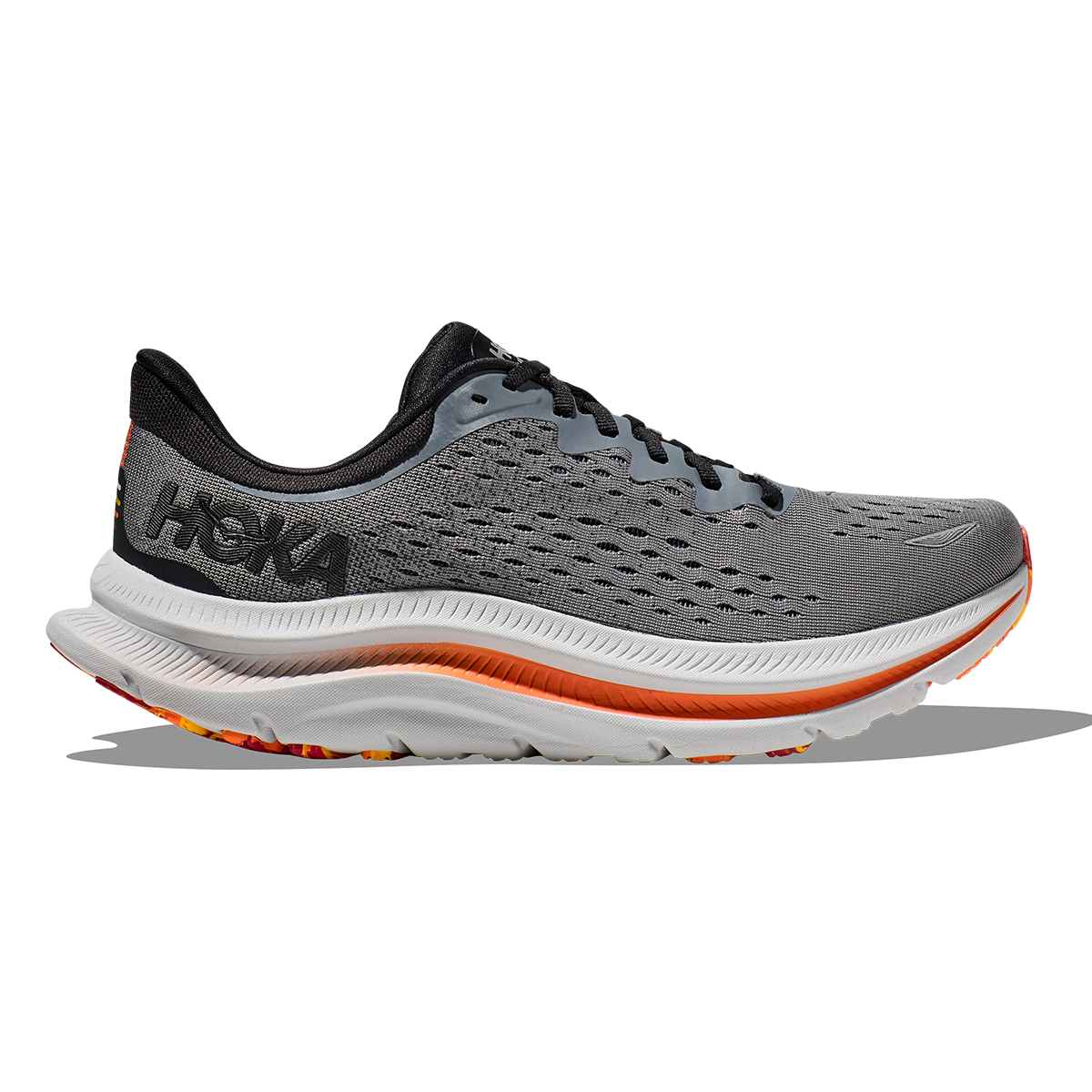 Men's Hoka Kawana, Black/Lunar Rock, 12 D Medium