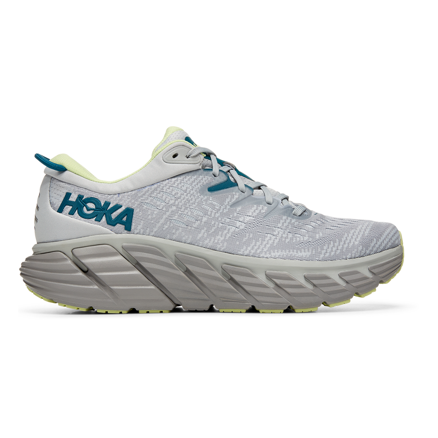 Men's Hoka Gaviota 4, Harbor Mist/ Butterfly, 11 2E Wide