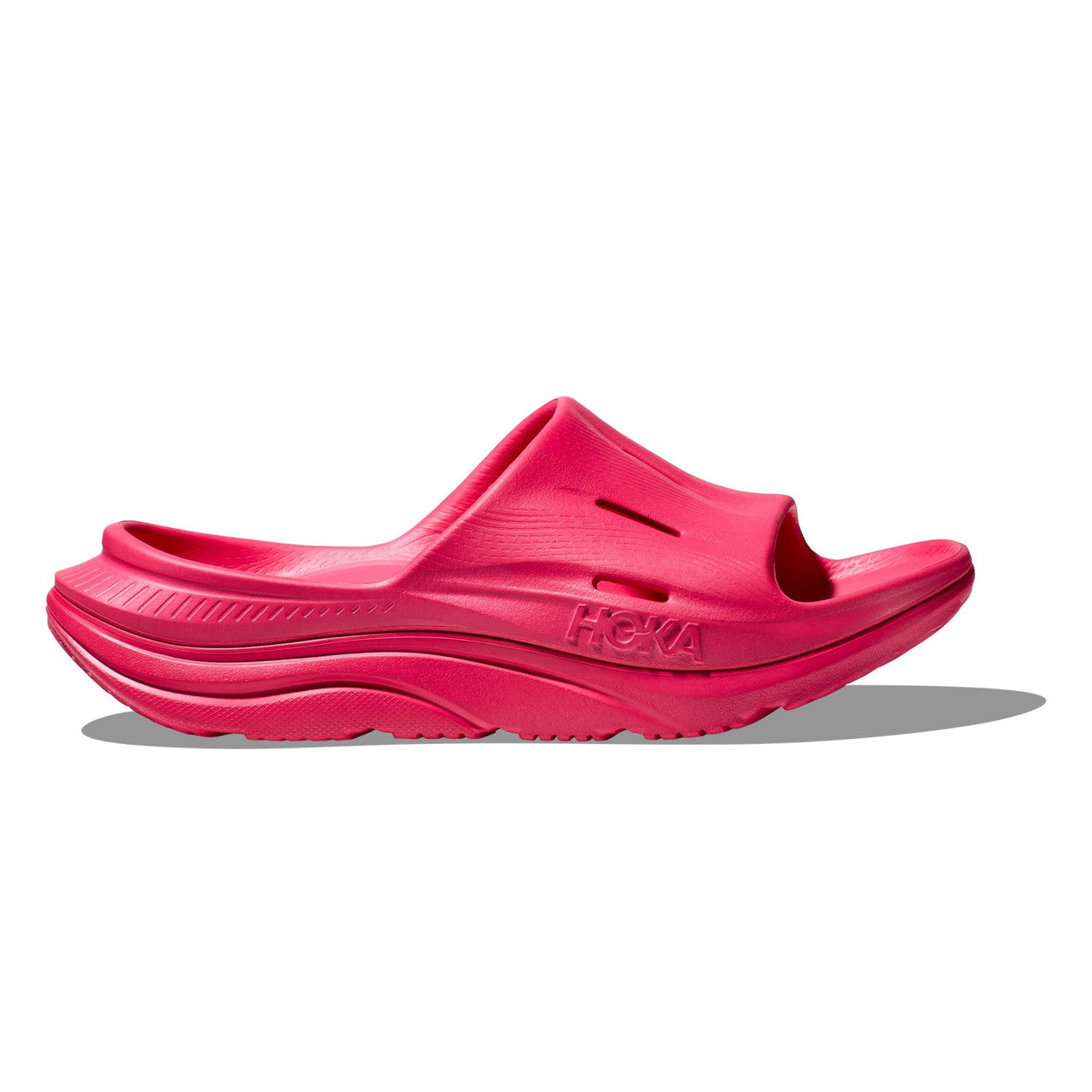 Women's Hoka Ora Recovery Slide 3, Black/Black, 8 B Medium