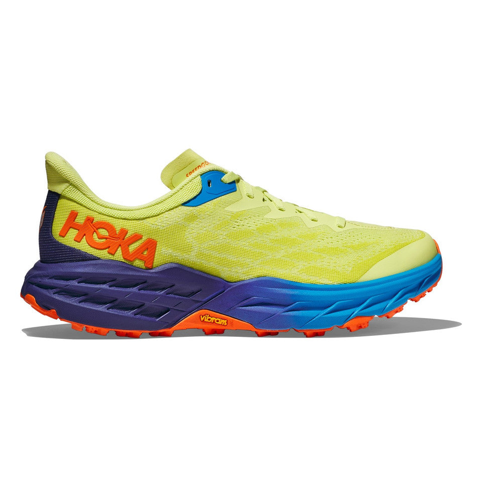 Men's Hoka Speedgoat 5, Citrus Glow/Evening Primrose, 11 D Medium