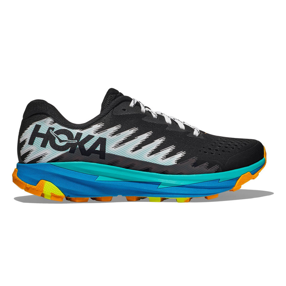 Men's Hoka Torrent 3, Black/Diva Blue, 10.5 D Medium