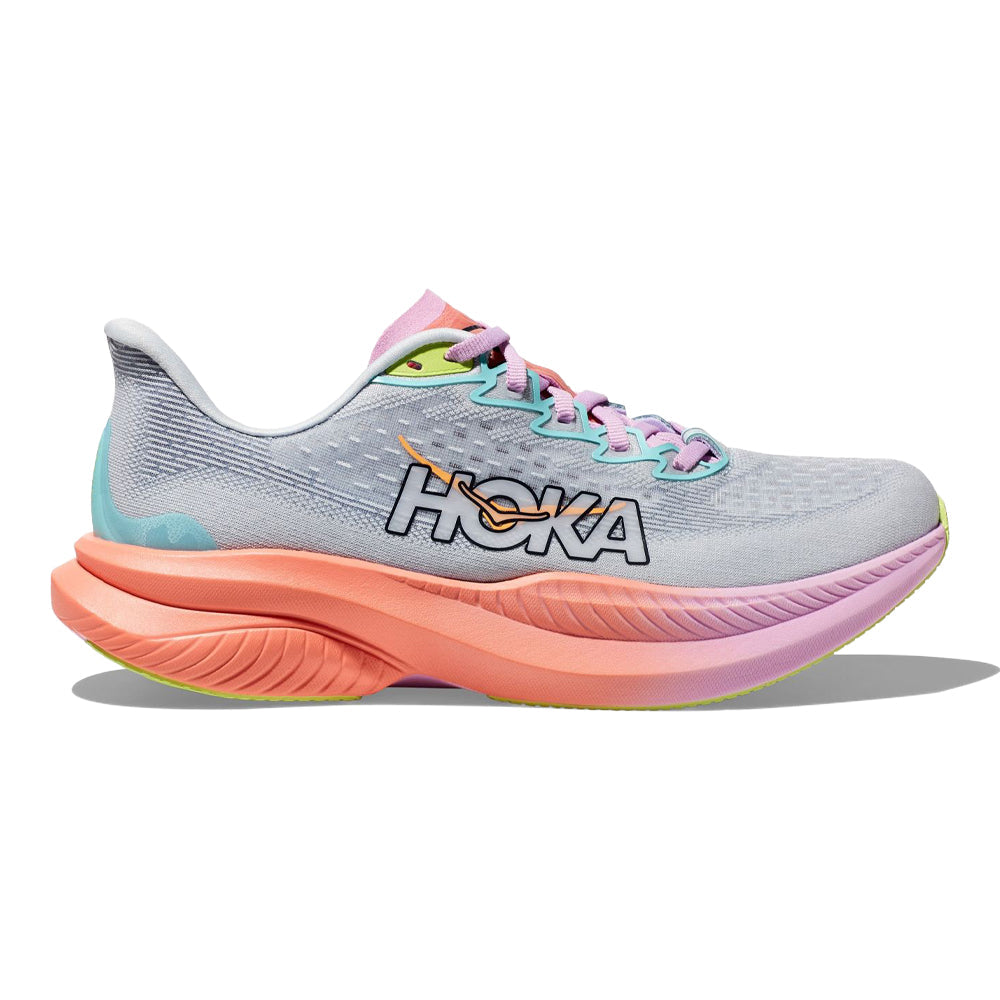 Women's Hoka Mach 6, Illusion/Dusk, 9 B Medium