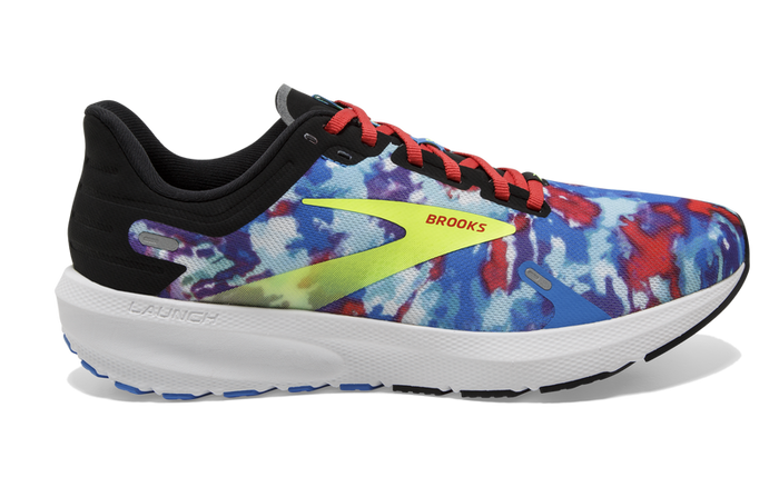 Women's Brooks Launch 9, Black/Blue/Nightlife, 7 B Medium