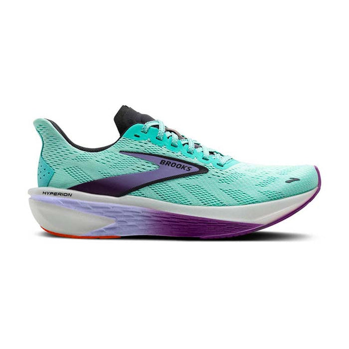 Women's Brooks Hyperion 2, Cockatoo/Purple/Lavender, 7.5 B Medium