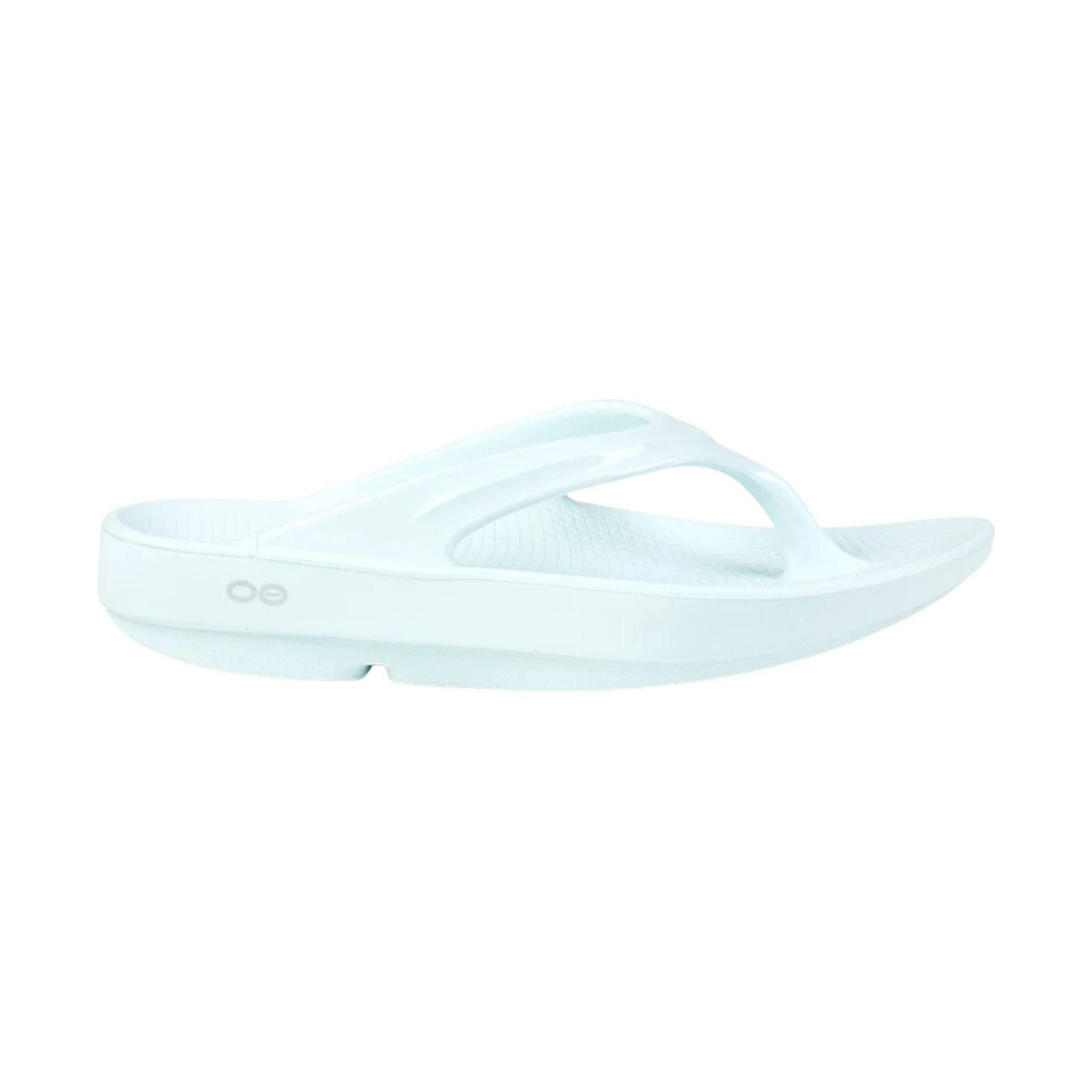 Women's OOFOS OOlala Sandal, Ice, 6 B Medium