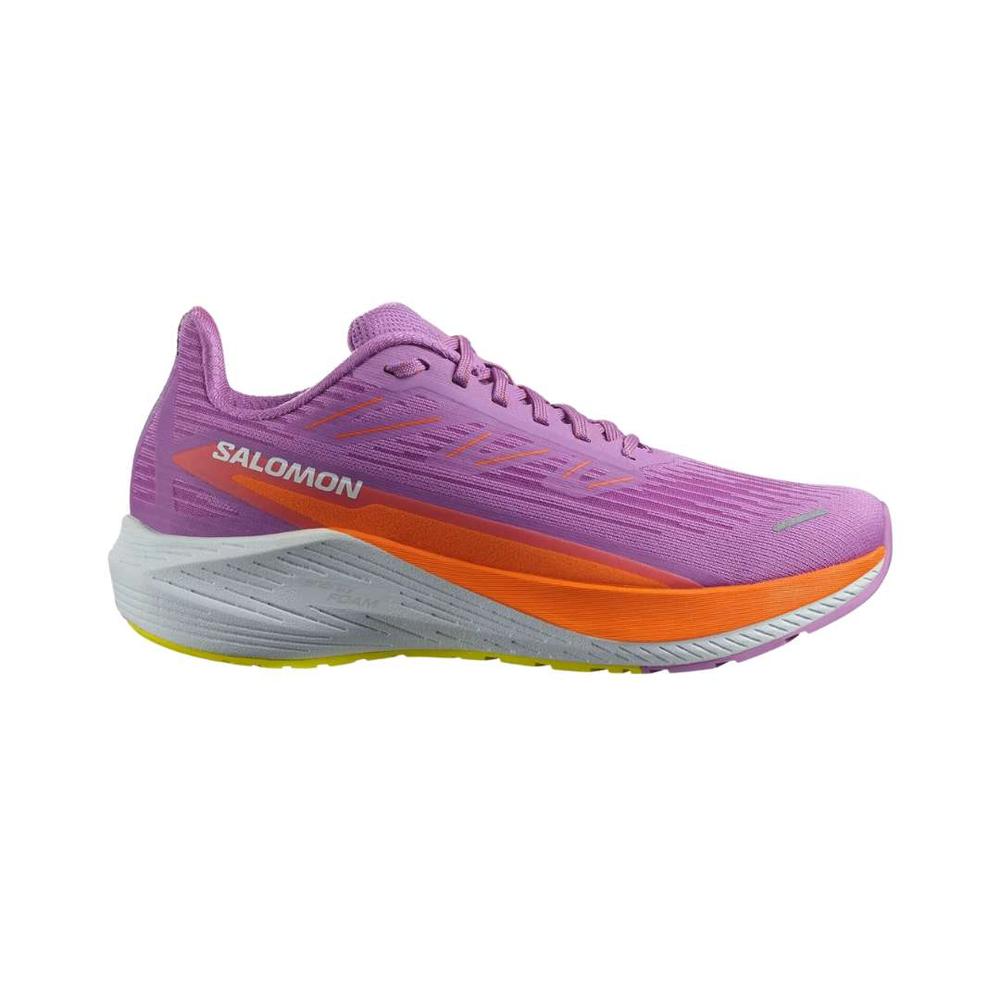 Women's Salomon Aero Blaze 2, Iris Orchid/Dragon Fire/Sulphur Spring, 11 B Medium