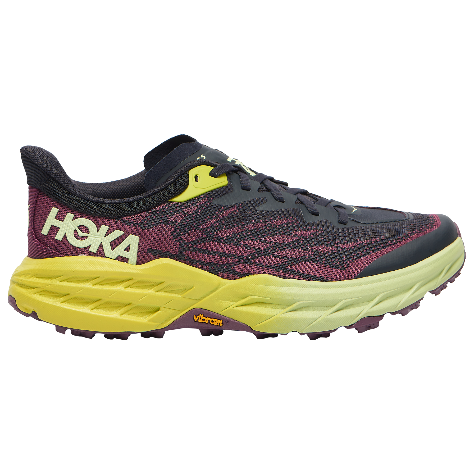 Women's Hoka Speedgoat 5, Blue Graphite/Evening Primrose, 7 B Medium