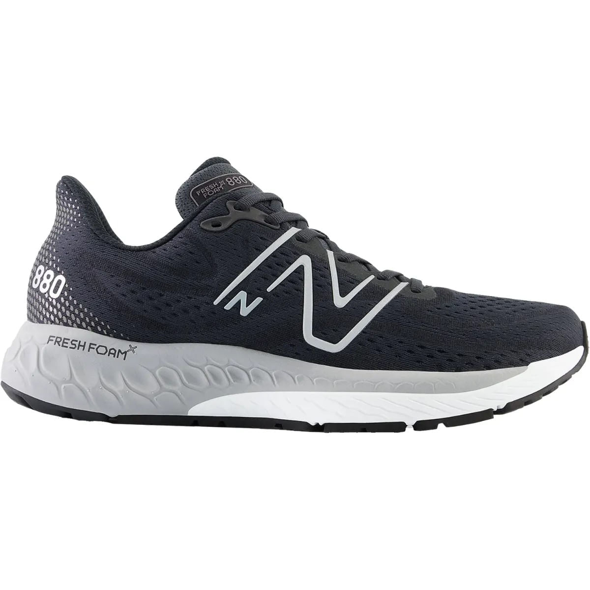Men's New Balance Fresh Foam X 880v13, Phantom/Black Metallic/White, 9 2E Wide