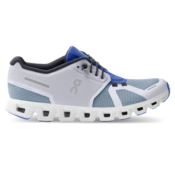 Women's On Cloud 5 Push, Lavender/Chambray, 8.5 B Medium