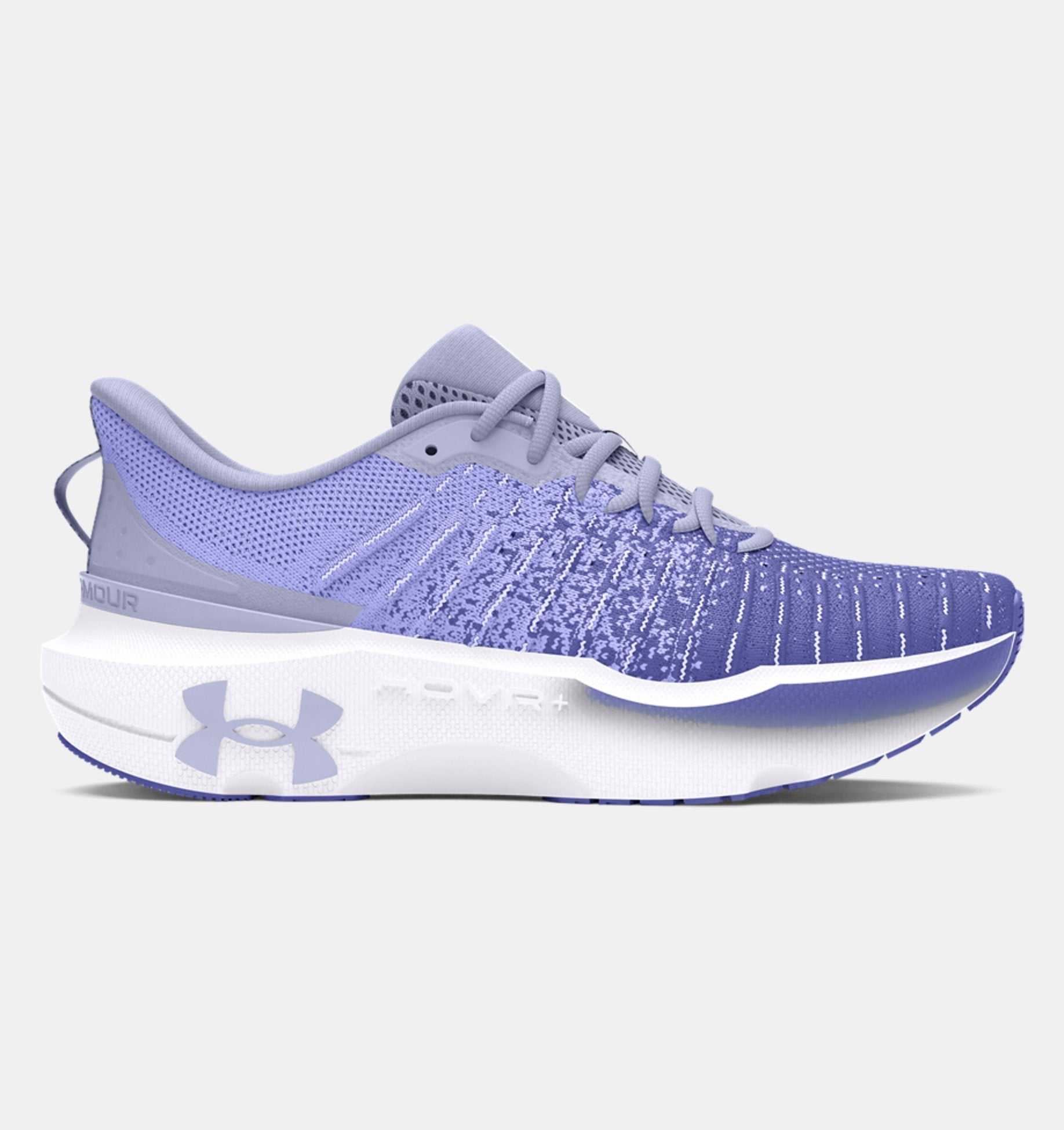 Women's Under Armour Infinite Elite, Purple/Purple, 8 B Medium
