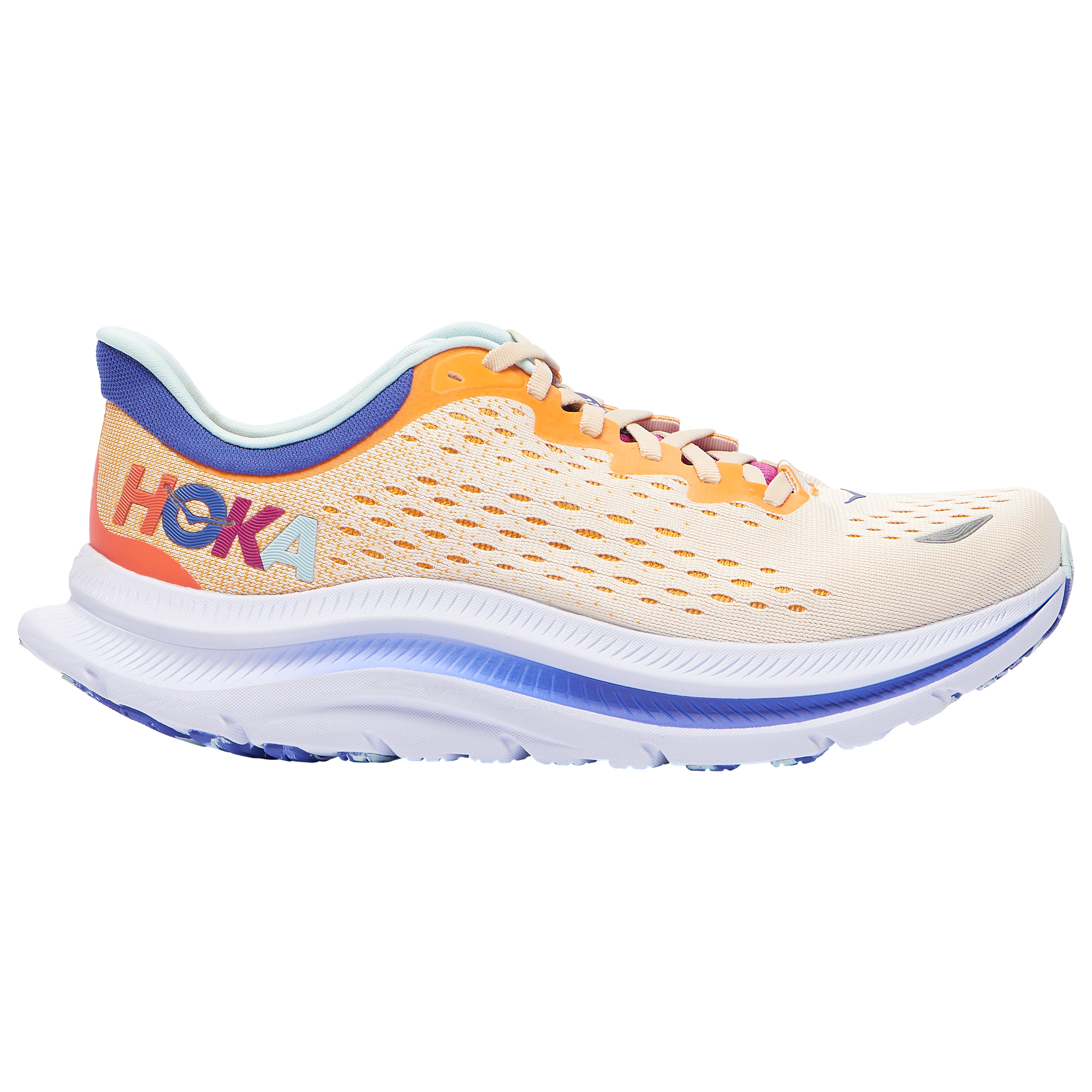 Men's Hoka Kawana, Shortbread/Bluing, 14 D Medium