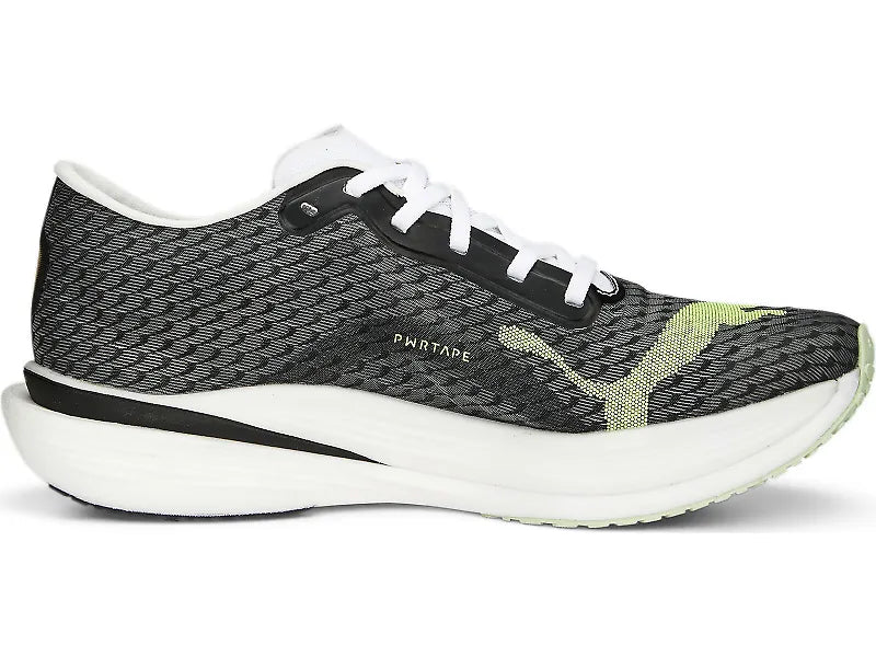 Women's Puma Deviate Nitro Elite 2, Light Mint/White/Black, 7.5 B Medium