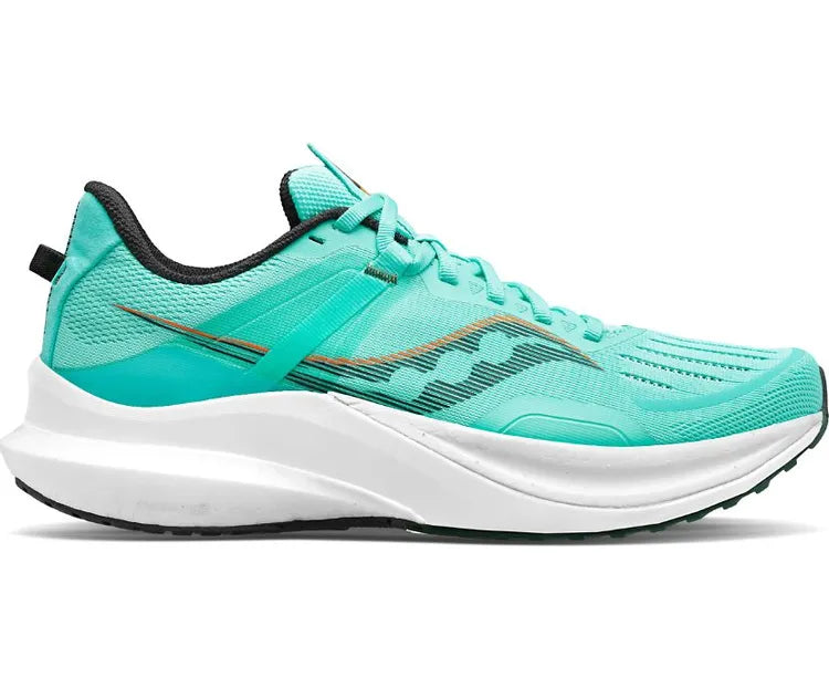 Men's Saucony Tempus, Coolmint/Zest, 10 D Medium