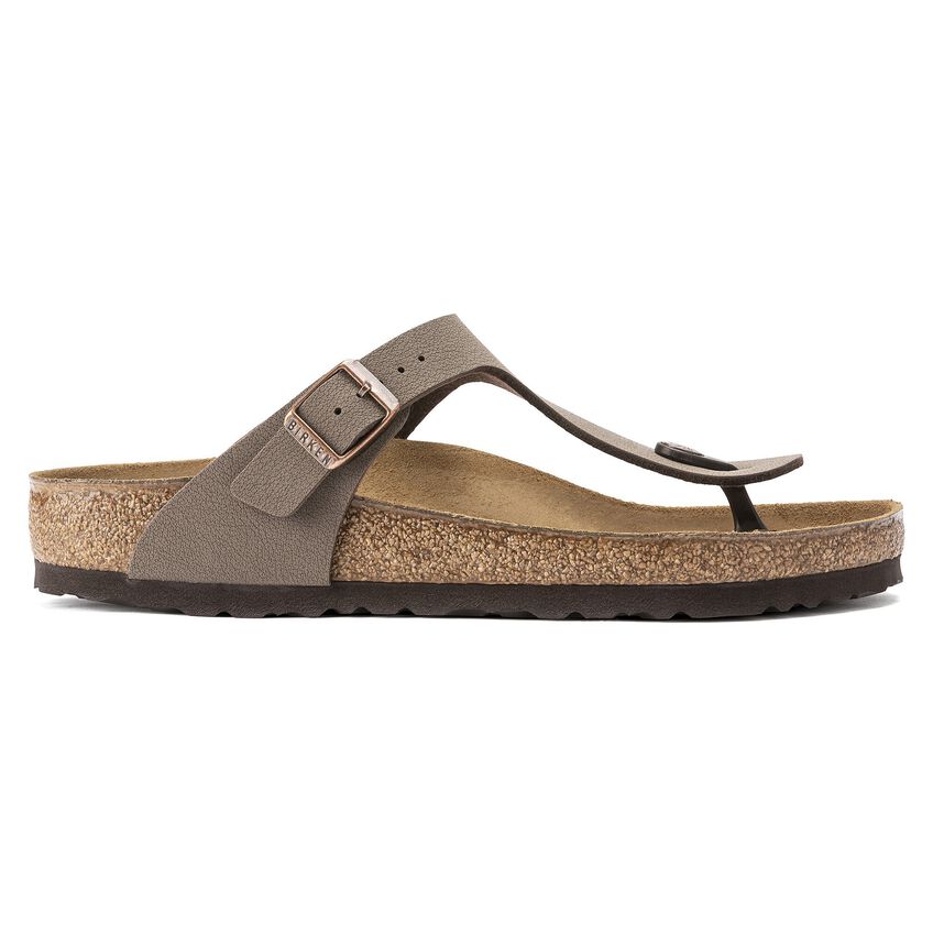 Women's Birkenstock Gizeh, Mocca, 9 B Medium