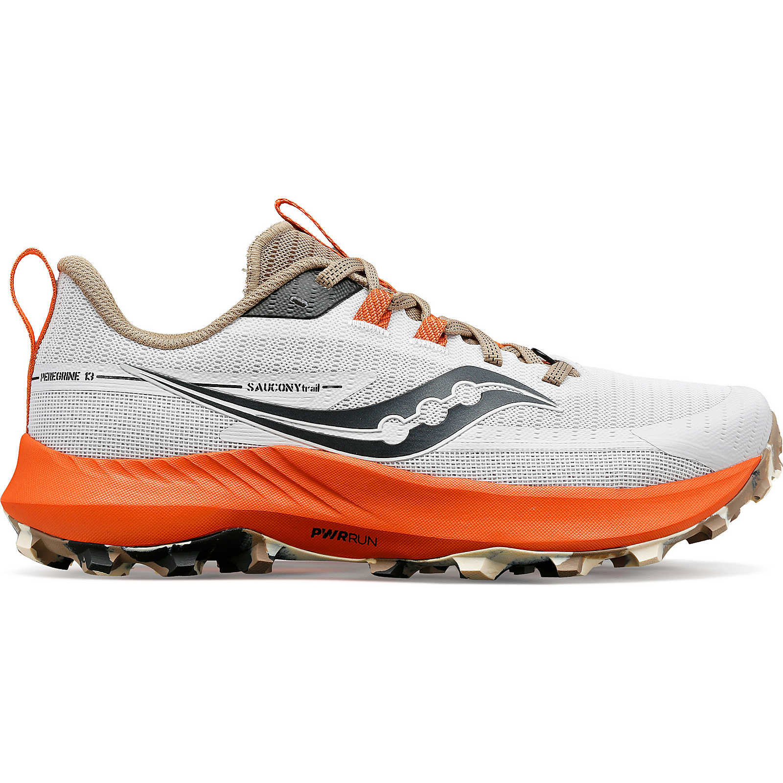 Women's Saucony Peregrine 13, Fog/Zenith, 8 B Medium