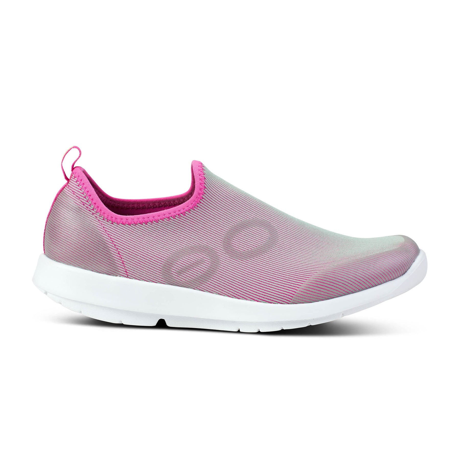 Women's OOFOS OOmg Sport, Fuchsia, 6.5 B Medium
