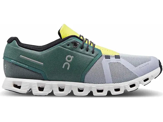 Men's On Cloud 5, Olive/Alloy, 9 D Medium