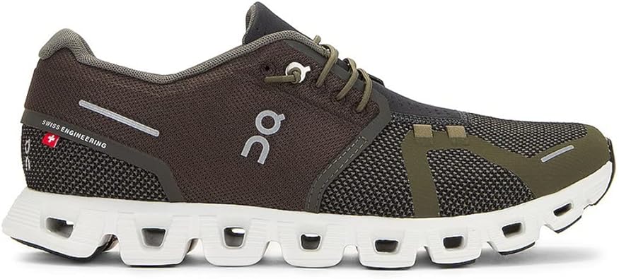Men's On Cloud 5 Combo, Olive/Thorn, 12 D Medium