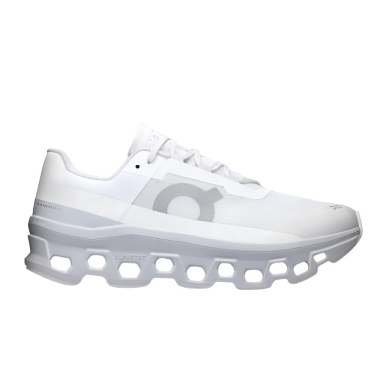 Men's On Cloudmonster, White/Glacier, 11.5 D Medium