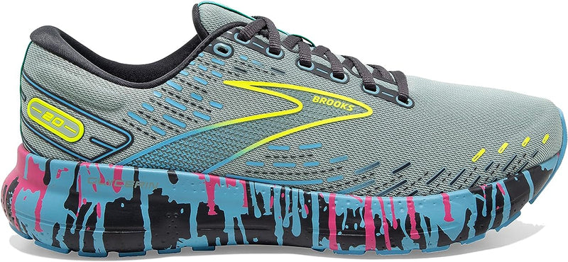 Men's Brooks Glycerin 20, Jadeite/Alaskan Blue/Ebony, 11.5 D Medium
