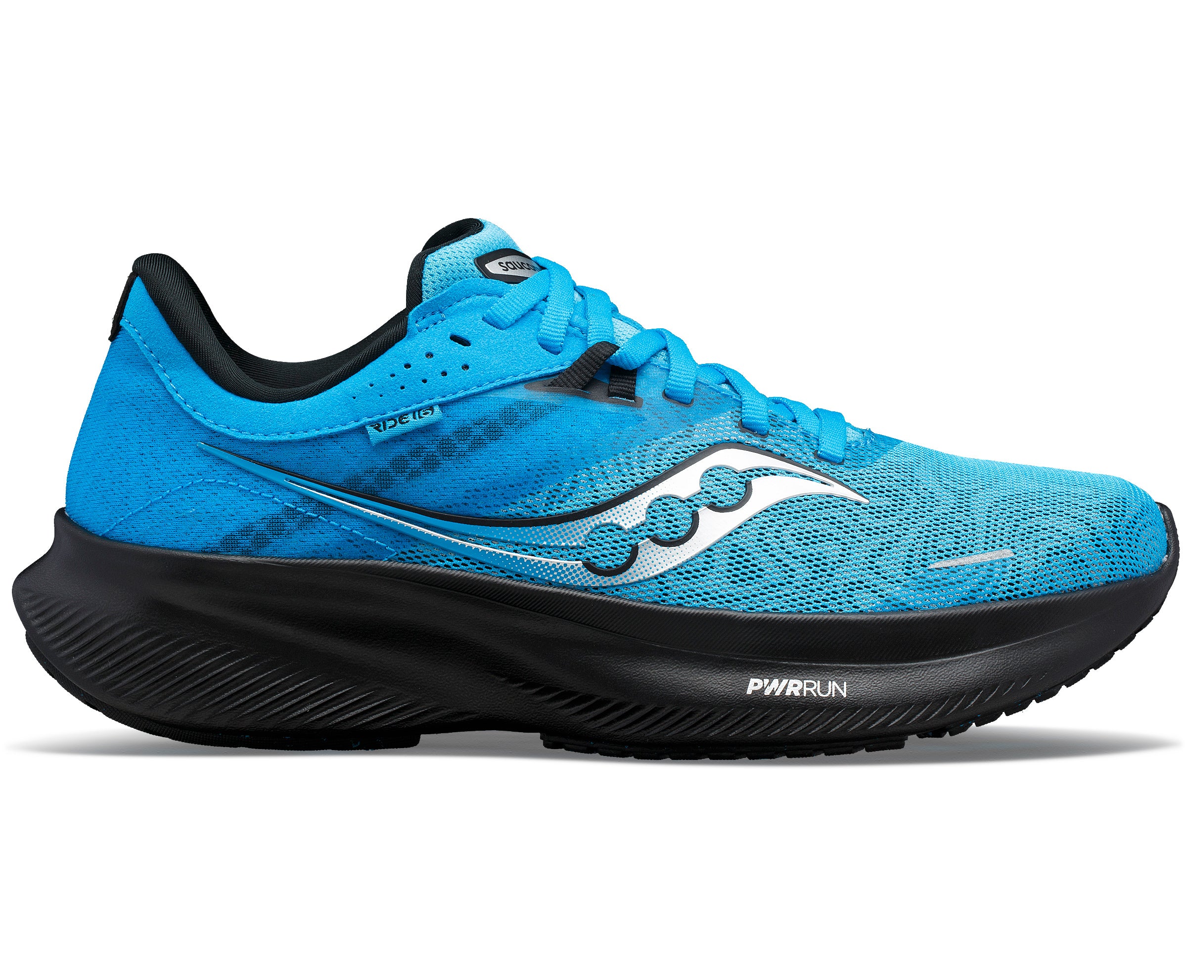 Women's Saucony Ride 16, Echo/Vizi Blue, 10.5 B Medium