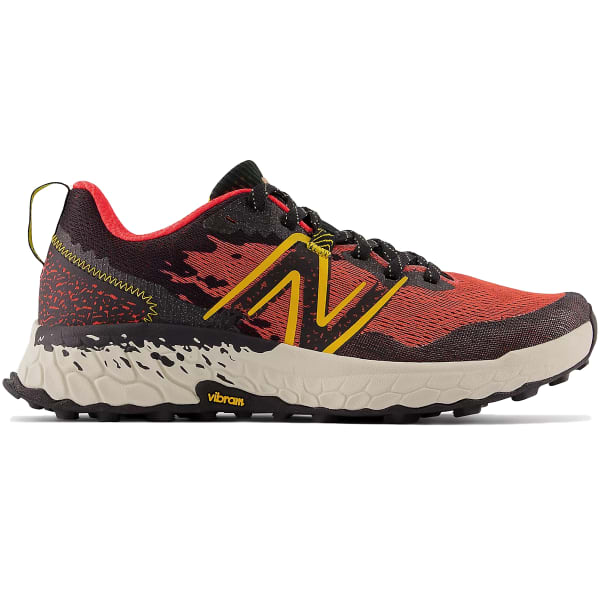 Men's New Balance Fresh Foam X Hierro V7, Electric Red/Black, 11 D Medium