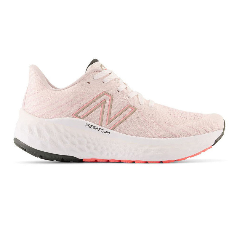 Women's New Balance Fresh Foam Vongo v5, Washed Pink/Grapefuit/Stone Pink, 8.5 D Wide