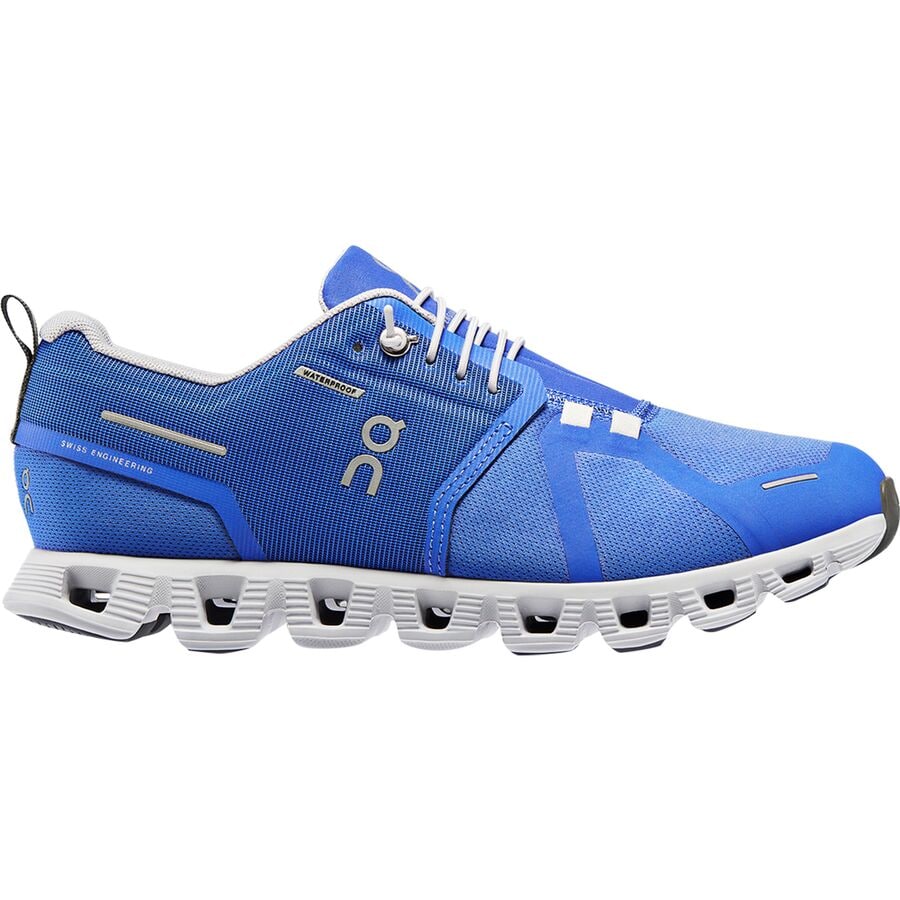 Women's On Cloud 5 Waterproof, Cobalt/Glacier, 7 B Medium