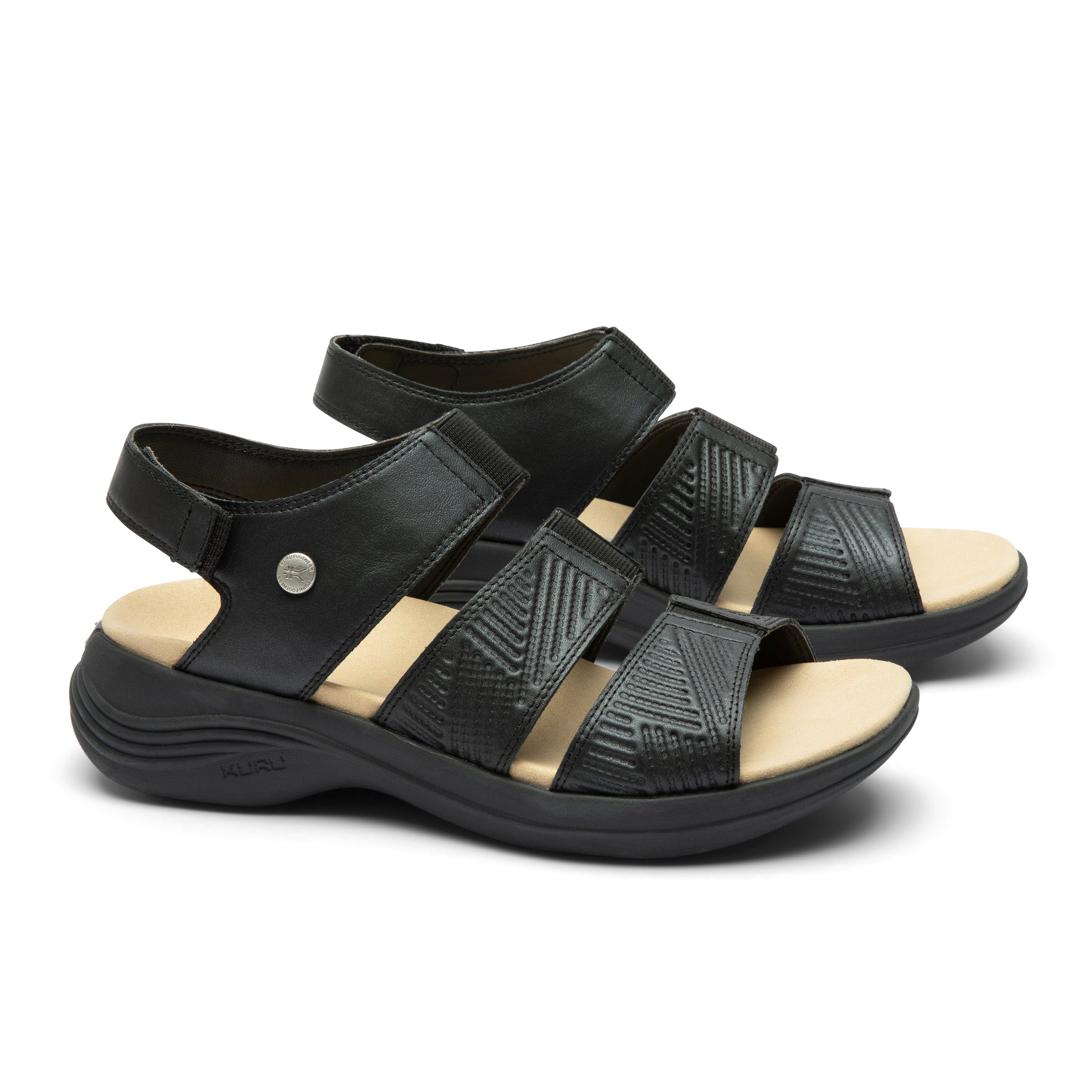 Women's KURU CODA Muse, Jet Black/Emboss