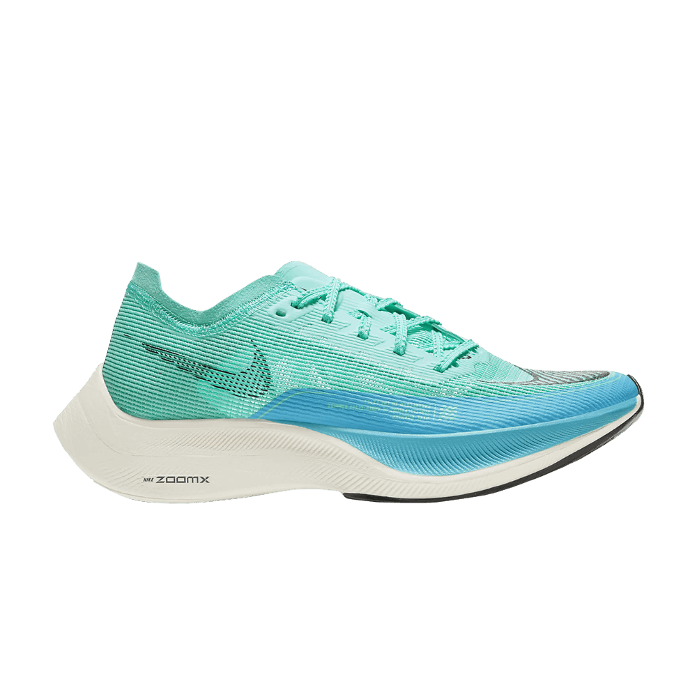 Women's Nike ZoomX Vaporfly Next% 2, Aurora Green/Black, 9.5 B Medium