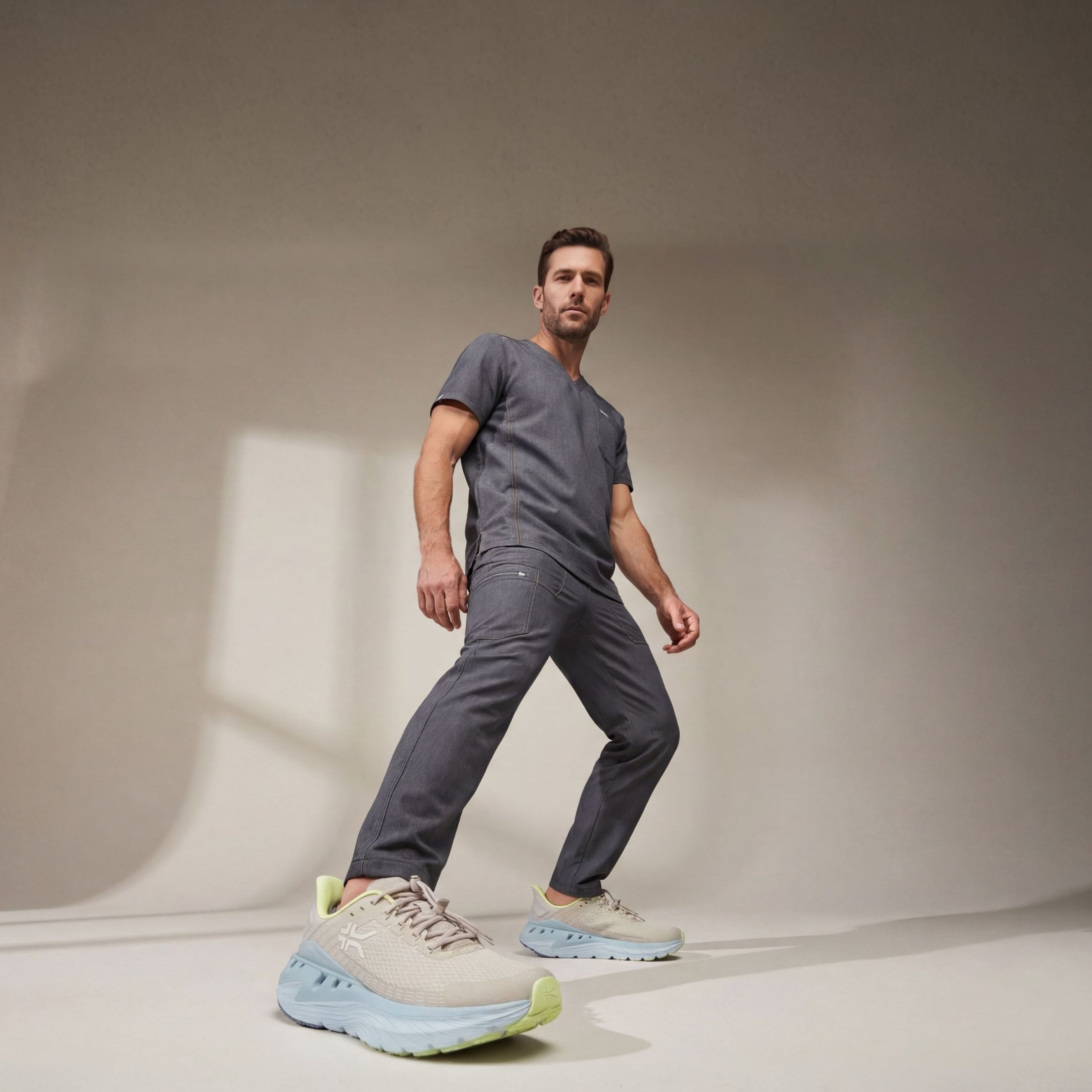 Unisex KURU CURA, Almond/Mist Blue