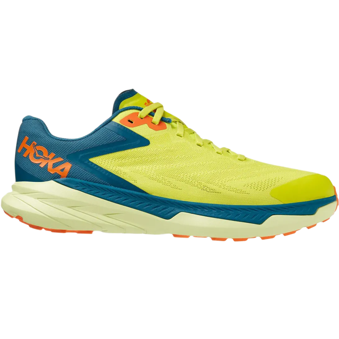 Men's Hoka Zinal, Evening Primrose/Blue Coral, 10.5 D Medium