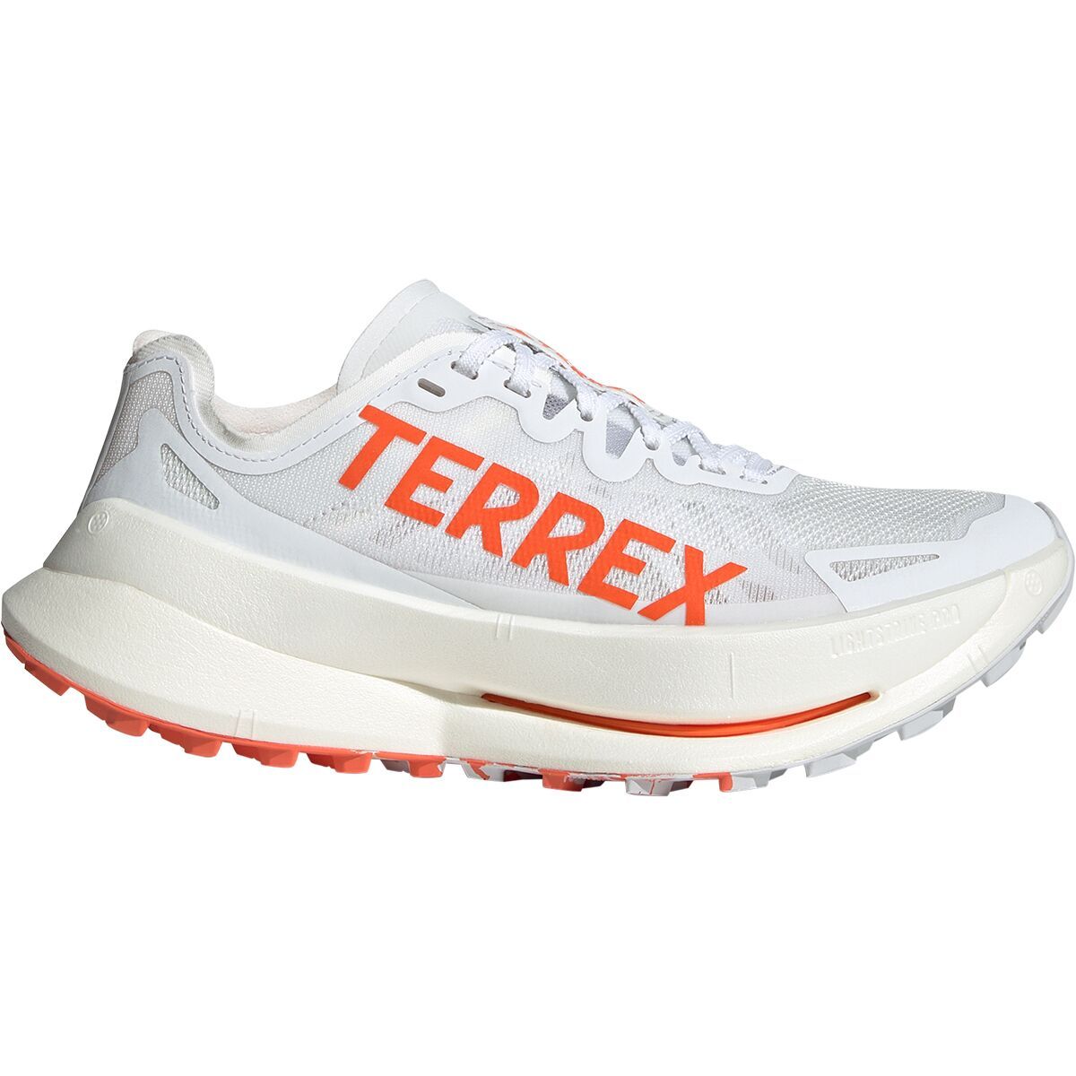 Women's Adidas Terrex Agravic Speed Ultra, Ftwr White/Impact Orange/Dash  Grey, 6 B Medium