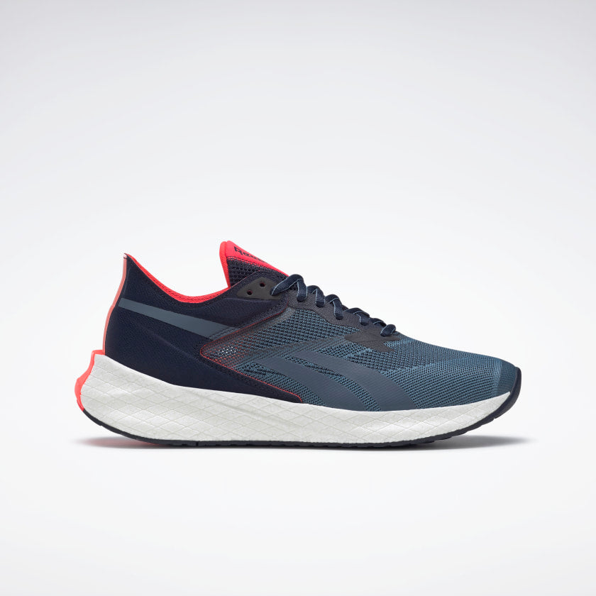Men's Reebok Floatride Energy Symmetros, Vector Navy/Blue Slate/Neon Cherry, 9.5 D Medium