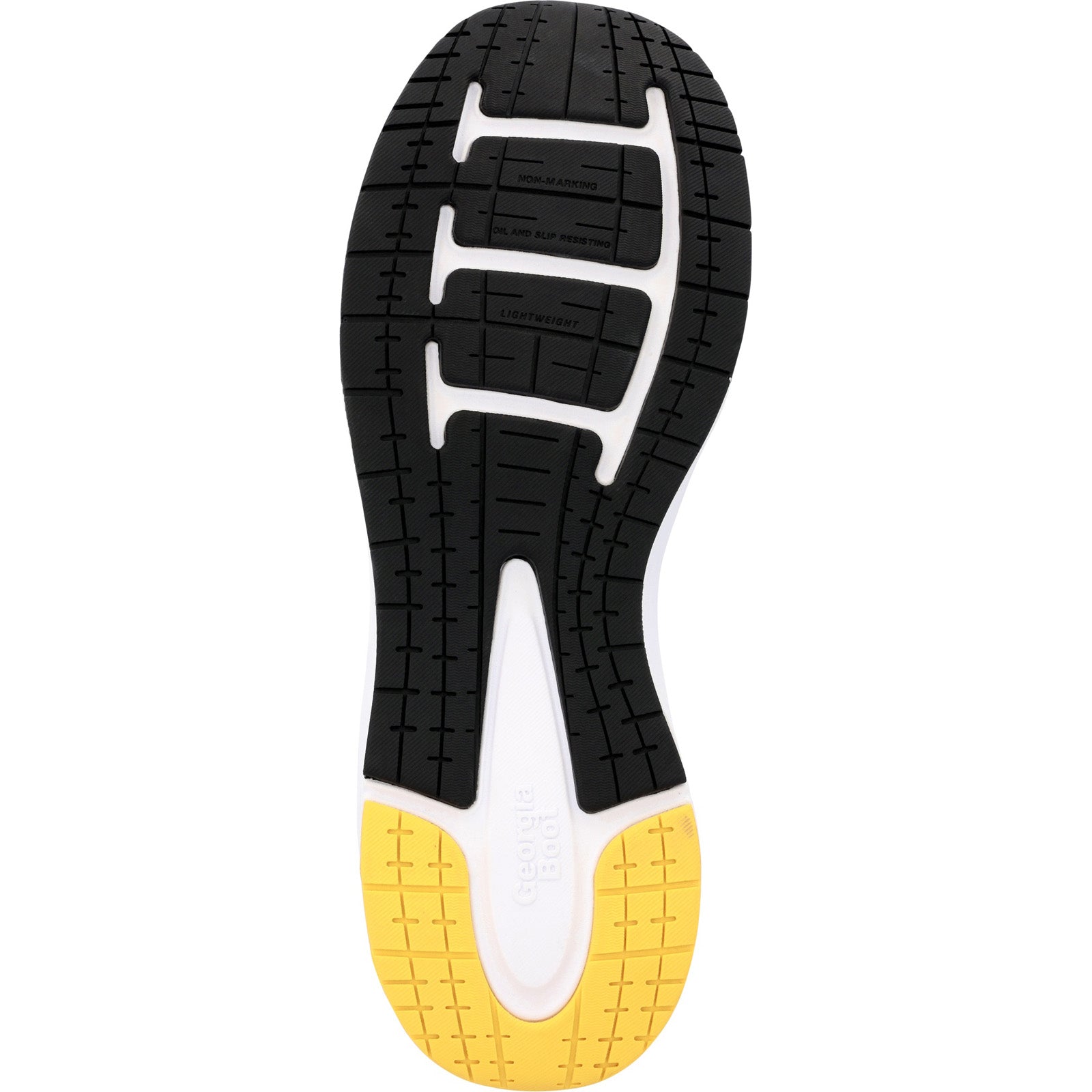 Men's Georgia Boot DuraBlend Sport, Black/Yellow