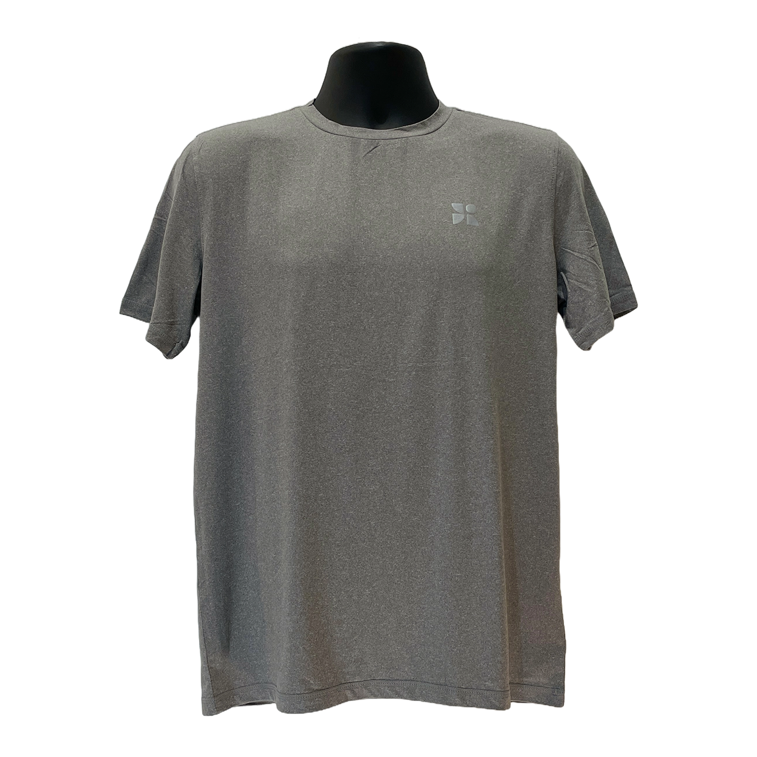 Men's Performance Tech Short Sleeve Shirt, Heather Gray