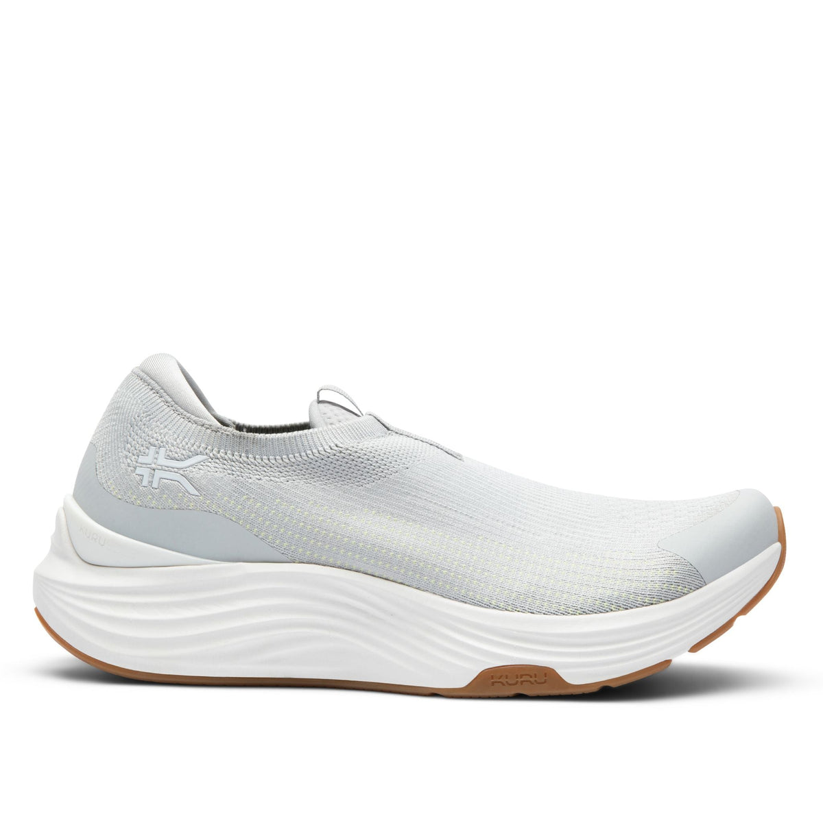 Women's KURU ATOM 2 Slip-On, Dove Gray/Gum