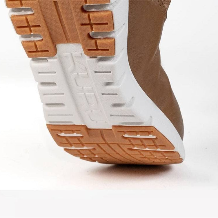 Women's KURU FLEX Astra, Chestnut Brown/White
