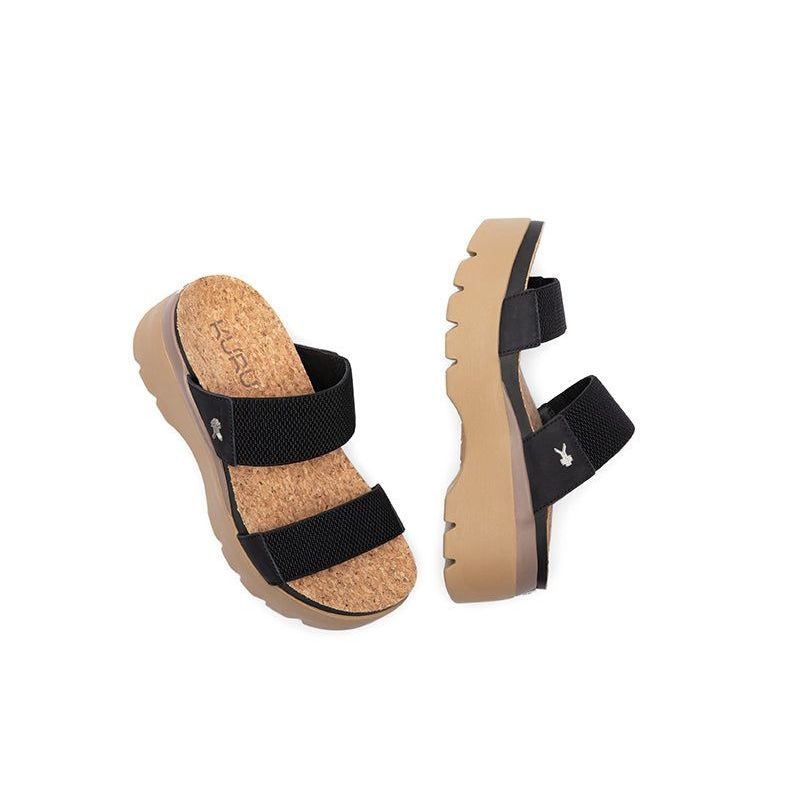 Women's KURU LOMA Tila, Jet Black/Sand